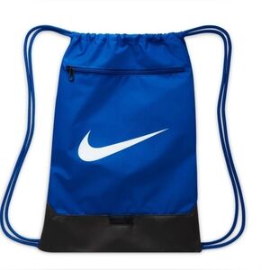 New Nike Brasilia 9.5 Gym Bag Lightweight Gym Sack Game Royal